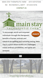 Mobile Screenshot of mainstayfarm.org